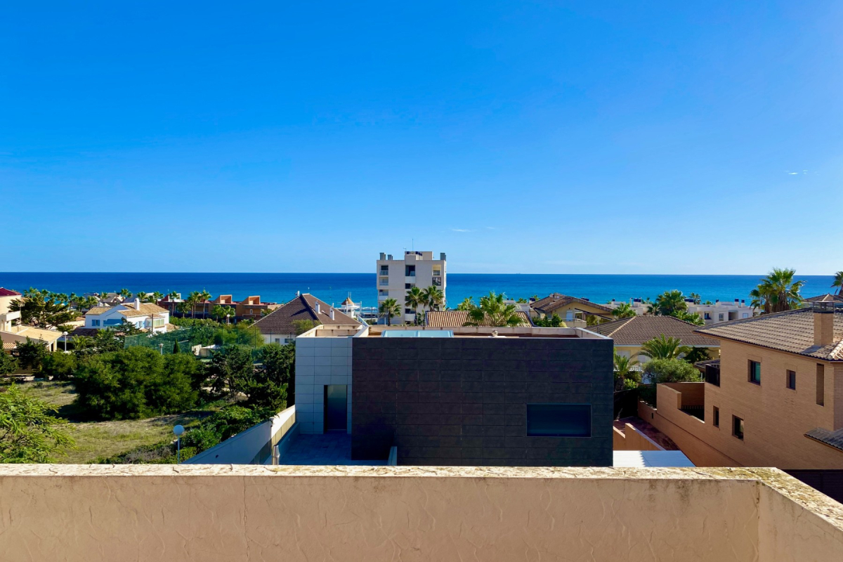 Villa with Private Pool & Mediterranean Sea Views in Molino Blanco - La Mata Beach, Alicante, Spain