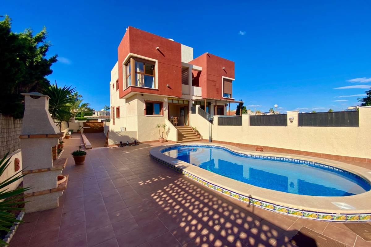 Villa with Private Pool & Mediterranean Sea Views in Molino Blanco - La Mata Beach, Alicante, Spain
